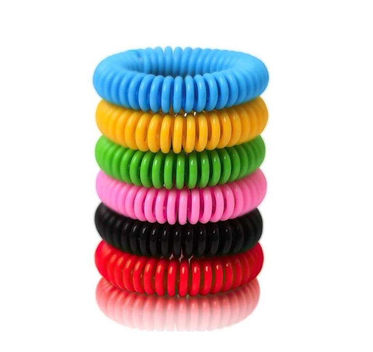 Náramok proti komárom s ochranou 360 hodín MODRÝ 1 ks – Obrázok 1