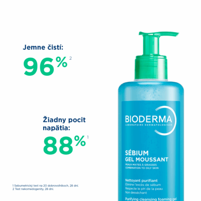 BIODERMA Sébium Čistiaci gél, tuba 200 ml – Obrázok 3