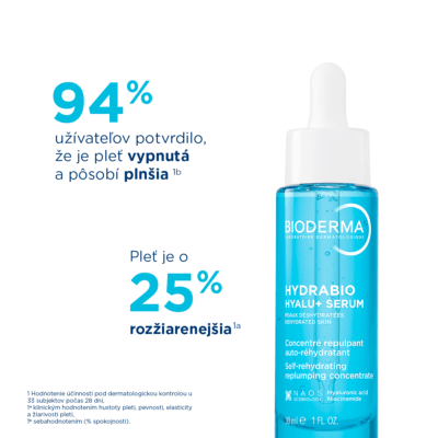 BIODERMA Hydrabio Hyalu+ sérum 30 ml – Obrázok 4