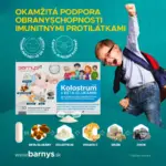 Barny′s® KOLOSTRUM s beta-glukánmi Forte (od 3 rokov) 30 kapsúl – Obrázok 3