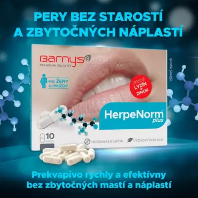 Barny′s® HerpeNorm plus 10 kapsúl – Obrázok 2
