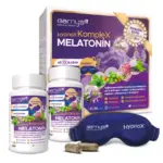 Barny′s® HypnoX KompleX MELATONÍN darčekové balenie 2x30 kapsúl – Obrázok 2