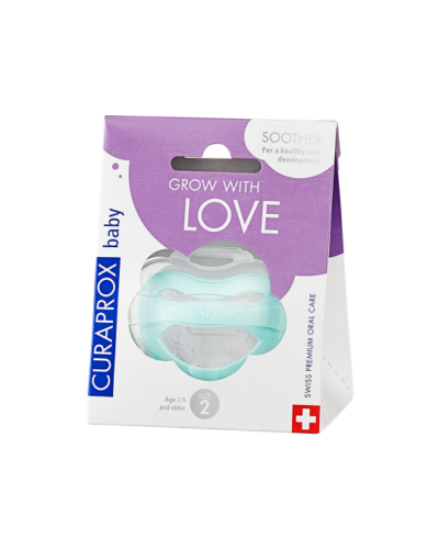 CURAPROX Baby cumlík veľkosť 2, tyrkysový 1 ks – Obrázok 2