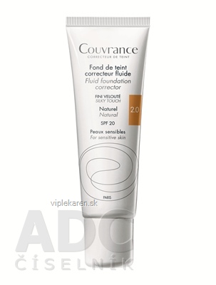 zacbg40_400x400 AVÈNE COUVRANCE tekutý krycí mejkap SPF 20, odtieň NATUREL 30 ml – Obrázok 1