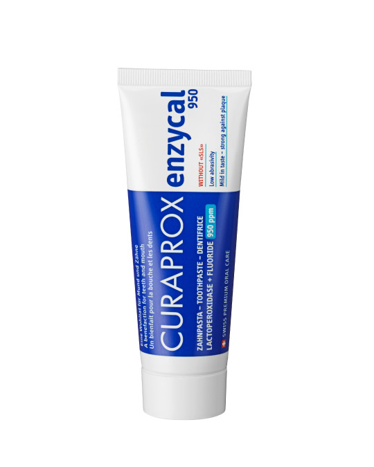 CURAPROX Enzycal 950 zubná pasta 75 ml – Obrázok 1