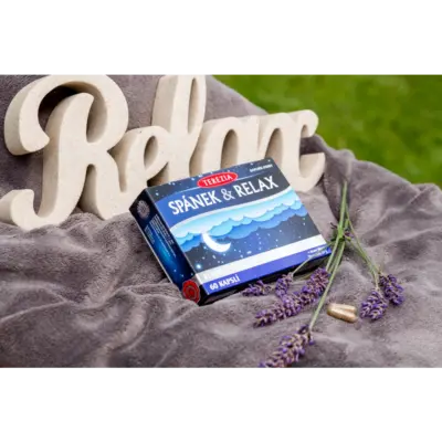 TEREZIA SPÁNOK & RELAX 60 kapsúl – Obrázok 3