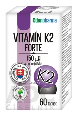 yw8foq0_400x400 EDENPharma VITAMÍN K2 Forte tbl 1x60 ks – Obrázok 1