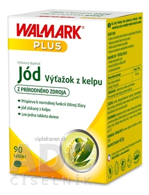 8drzv50_400x400 WALMARK Jód Výťažok z kelpu tbl 1x90 ks – Obrázok 1