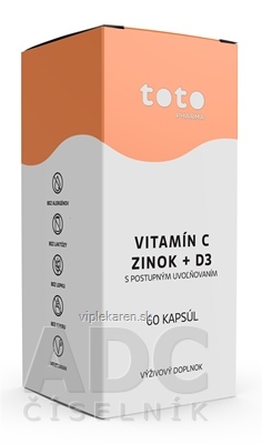 a0ls2p0_400x400 TOTO VITAMÍN C + ZINOK + D3 cps s postupným uvoľňovaním 1x60 ks – Obrázok 1