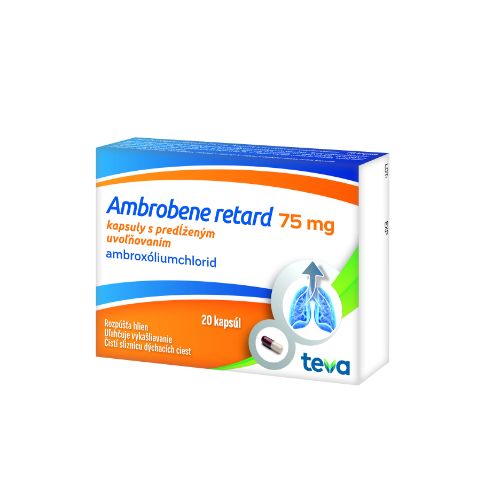 AMBROBENE RETARD 75 mg 20 kapsúl – Obrázok 1