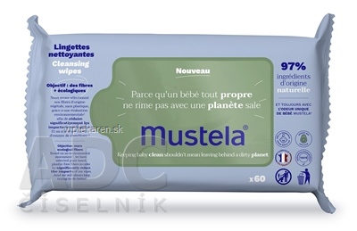 87mlpm0_400x400 Mustela Čistiace obrúsky eco 60ks – Obrázok 1