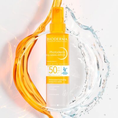 BIODERMA Photoderm Opaľovacia antioxidačná voda SPF 50 200 ml – Obrázok 3