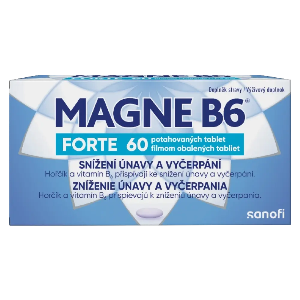 MAGNE B6 FORTE 60 tabliet – Obrázok 1