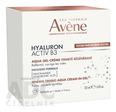 z2tiql0_400x400 AVÈNE HYALURON ACTIV B3 Aqua gel-krém 50 ml – Obrázok 1