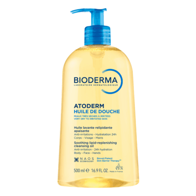 BIODERMA Atoderm Sprchový olej 500 ml – Obrázok 2