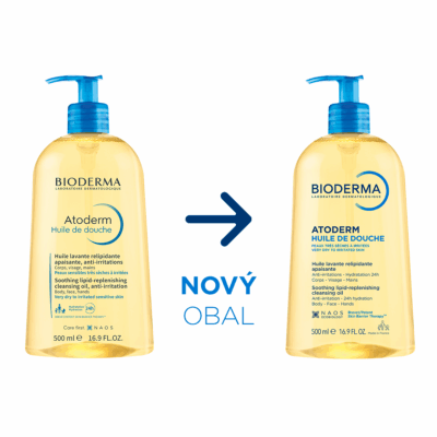BIODERMA Atoderm Sprchový olej 500 ml – Obrázok 3
