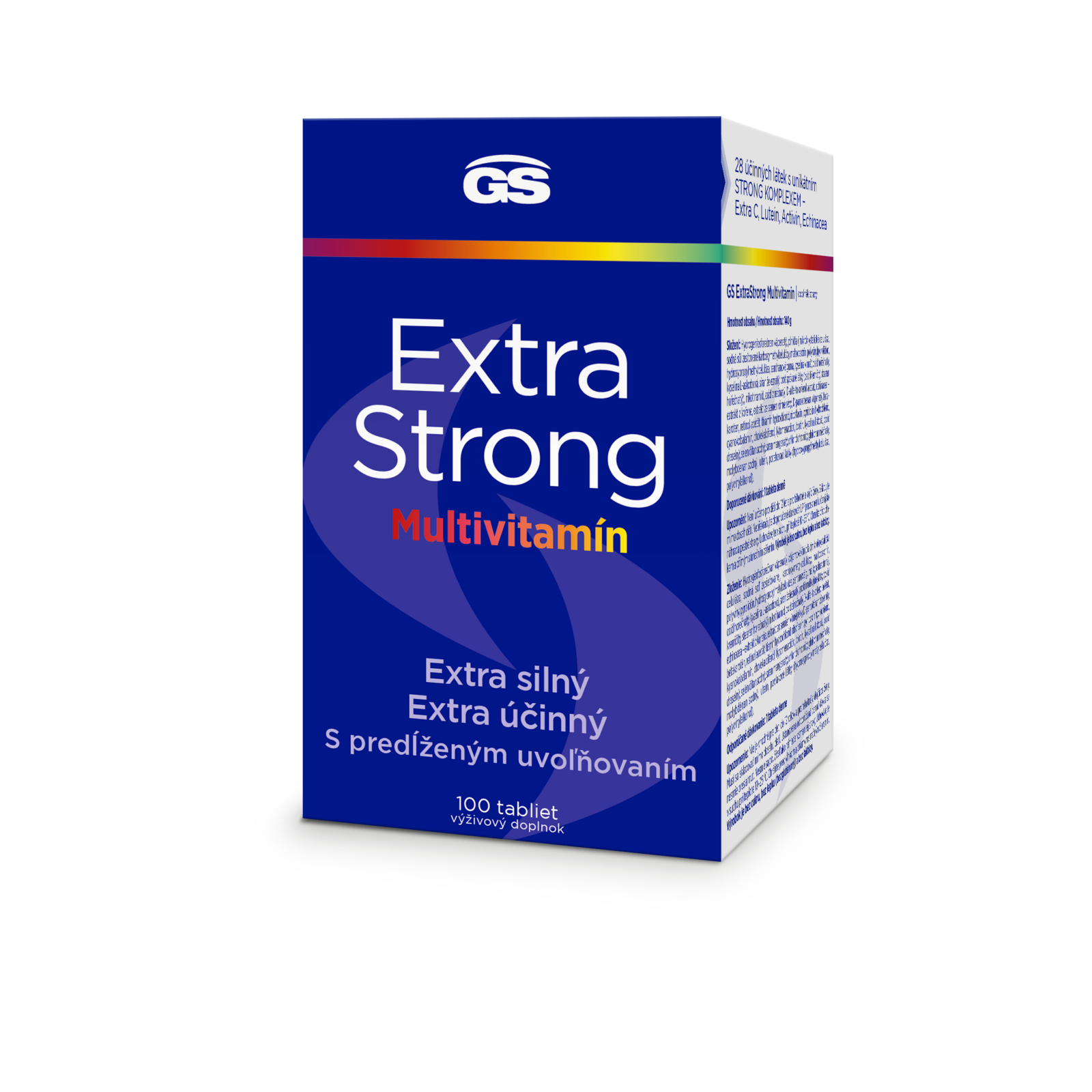GS Extra Strong Multivitamín 100 tabliet – Obrázok 1
