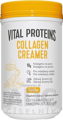 ehtdhf0_400x400 VITAL PROTEINS COLLAGEN CREAMER Vanilka 305 g – Obrázok 1