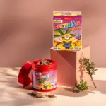 TEREZIA RAKYTNÍČEK FRUTTY MIMONI ovocné želé s rakytníkom a banánom 60 ks – Obrázok 3