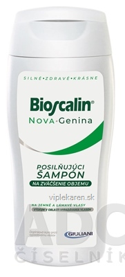 67it7u0_400x400 Bioscalin Nova Genina POSILŇUJÚCI ŠAMPÓN na zväčšenie objemu 200 ml – Obrázok 1
