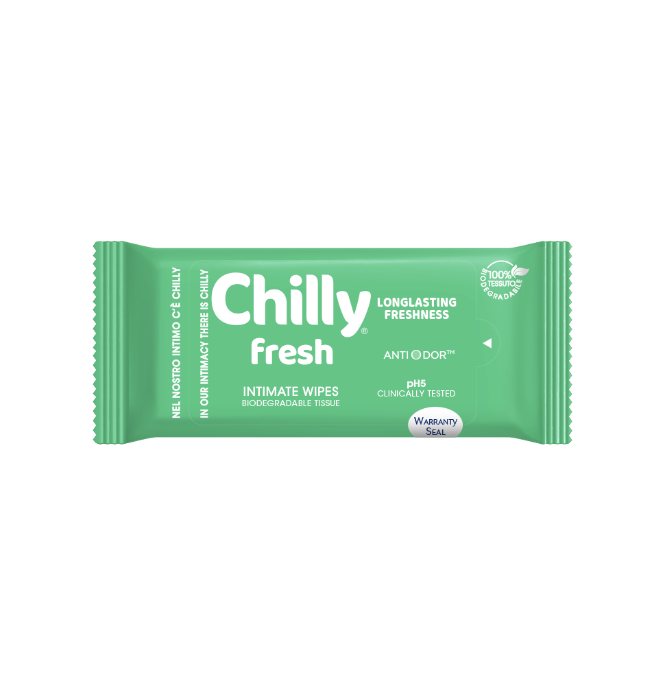 Chilly Fresh intímne obrúsky 12 ks – Obrázok 1