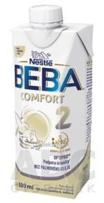 BEBA COMFORT 2 HM-O tekutá pokračujúca mliečna výživa (od ukonč. 6. mesiaca) 500 ml – Obrázok 2