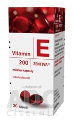 VITAMIN E 200-ZENTIVA cps mol 200 mg (fľ.skl.) 1x30 ks – Obrázok 2