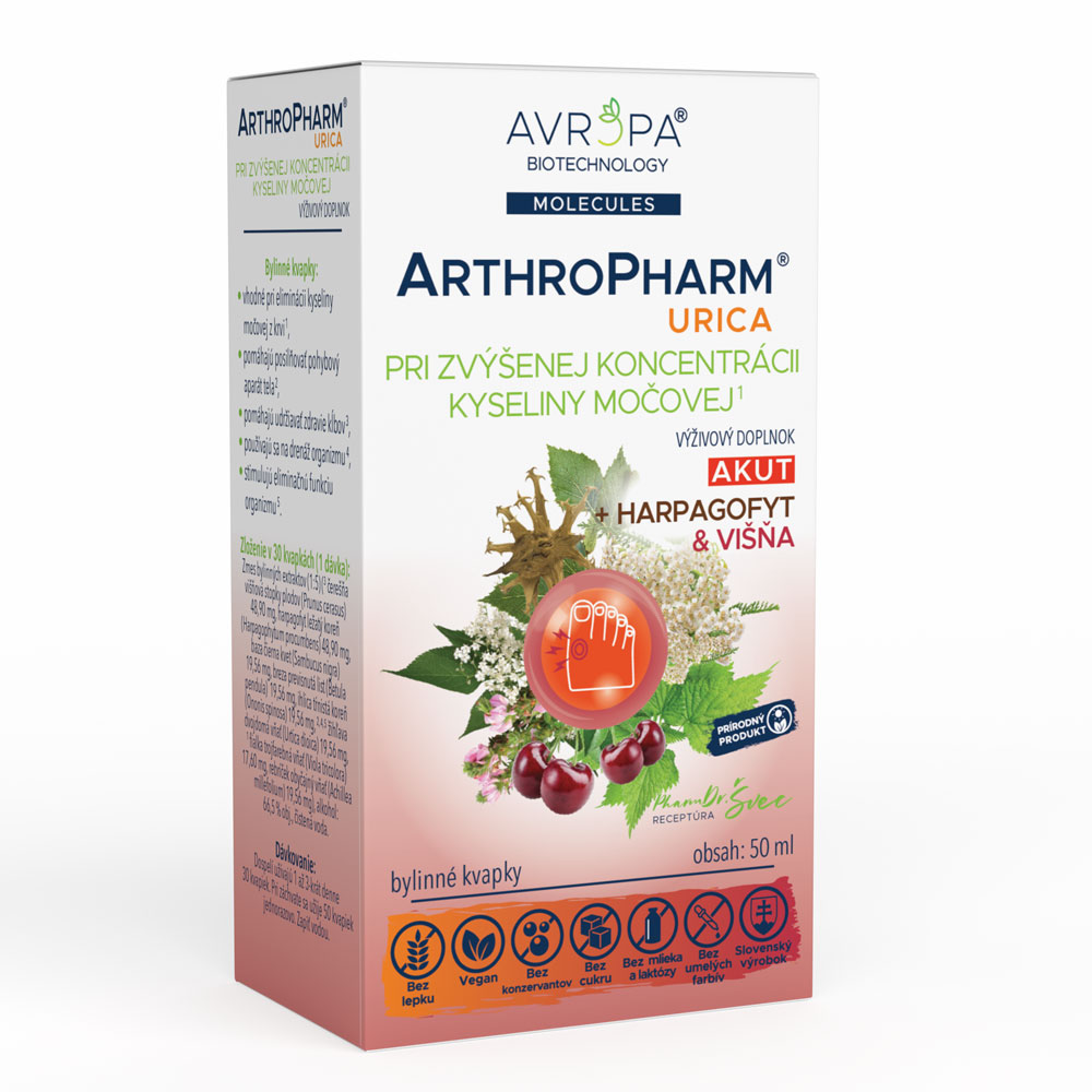 kvapky_arthropharm_urica_rediz_1000x1000 AVROPA ArthroPharm Urica bylinné kvapky 50 ml – Obrázok 1