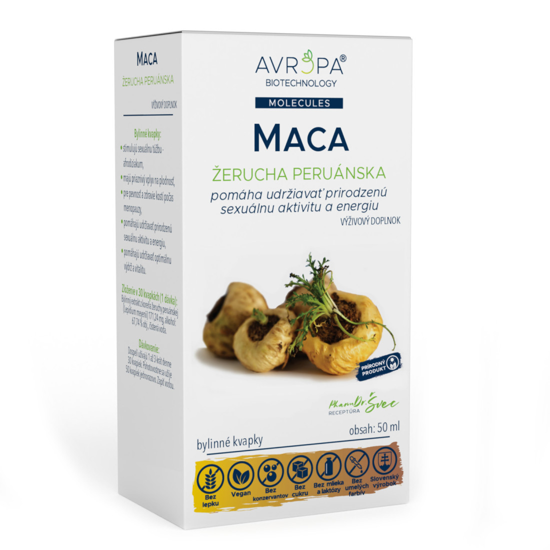 11015 AVROPA MACA bylinné kvapky 50 ml – Obrázok 1