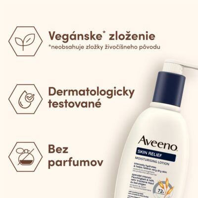 Aveeno SKIN RELIEF Hydratačné telové mlieko 300 ml – Obrázok 6