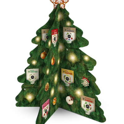 LEROS Bylinný adventný kalendár STROMČEK 24 druhov čajov – Obrázok 3