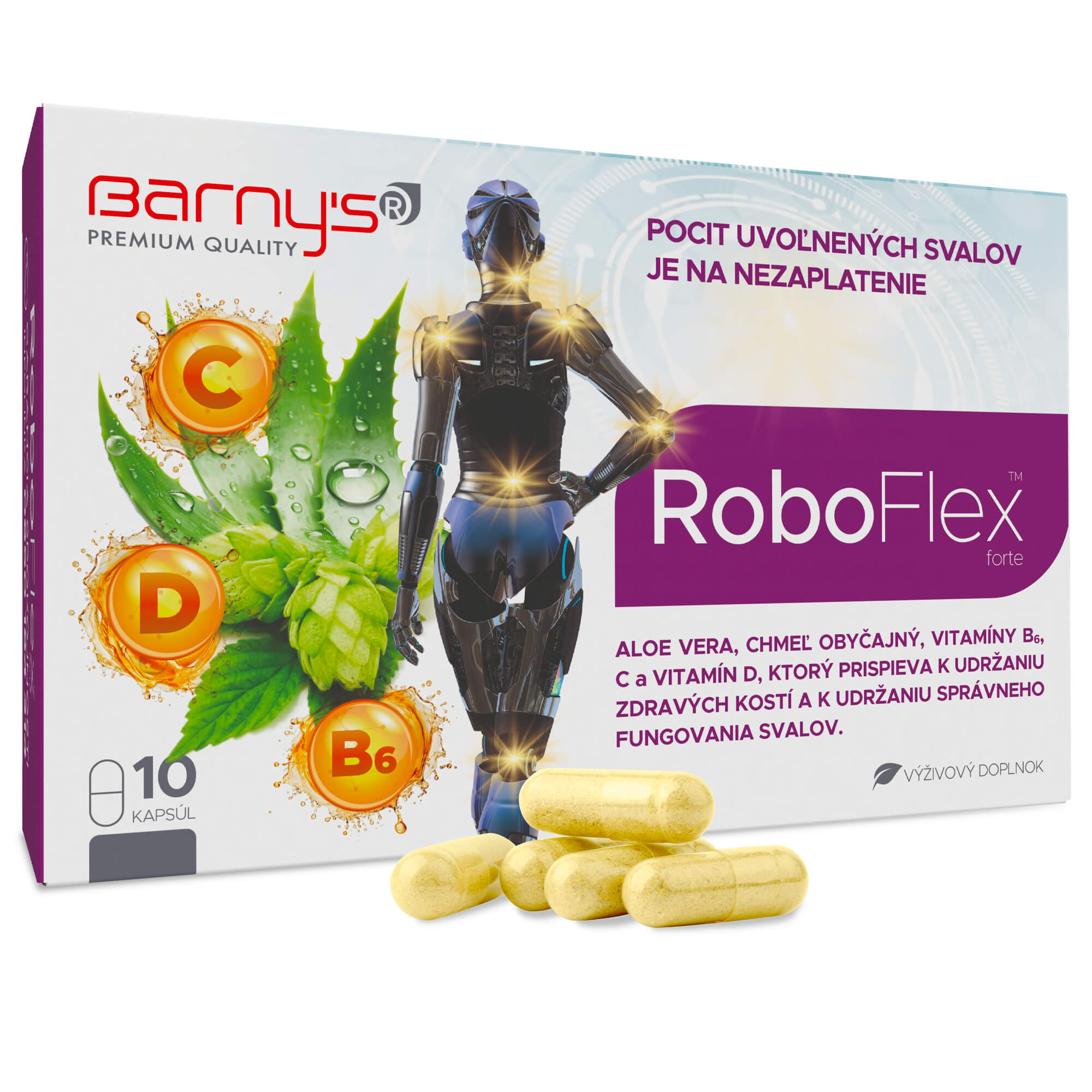 Barny′s® RoboFlex Forte 10 kapsúl – Obrázok 1
