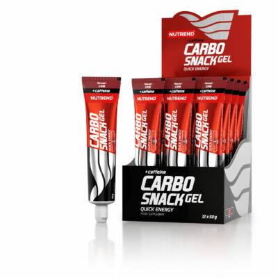 Nutrend CARBOSNACK energetický gél s kofeínom, tuba – Obrázok 2