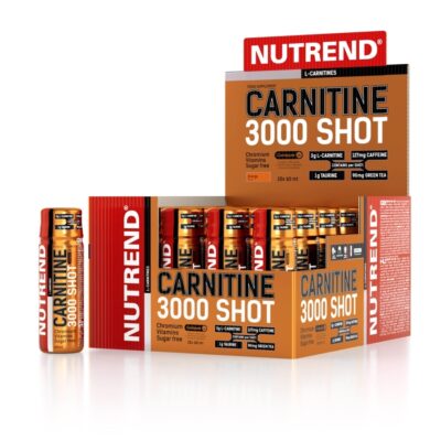 Nutrend CARNITINE 3000 Shot – Obrázok 3