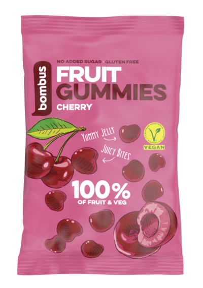 BOMBUS FRUIT GUMMIES 35 g – Obrázok 4