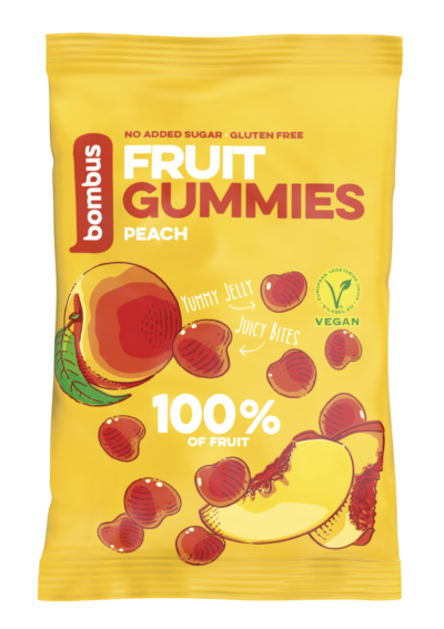 BOMBUS FRUIT GUMMIES 35 g – Obrázok 3