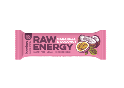 BOMBUS RAW ENERGY tyčinka 50 g – Obrázok 2