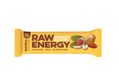 BOMBUS RAW ENERGY tyčinka 50 g – Obrázok 3