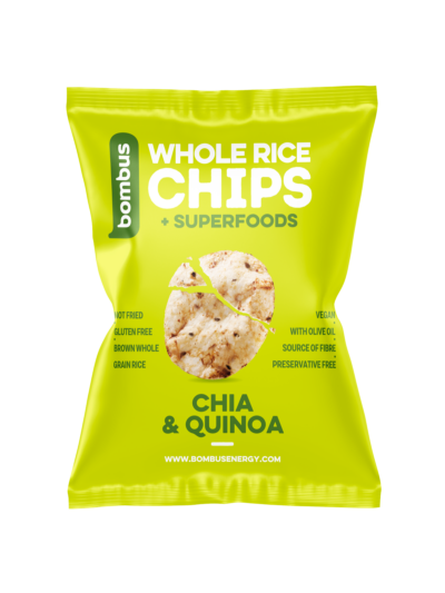 BOMBUS RICE CHIPS 60 g – Obrázok 2