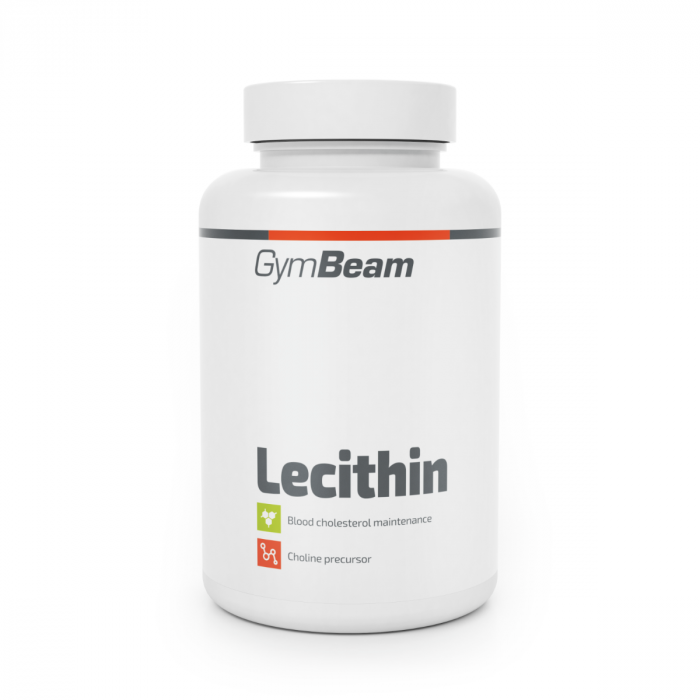 lecithin_120_caps_gymbeam Lecitín - GymBeam – Obrázok 1