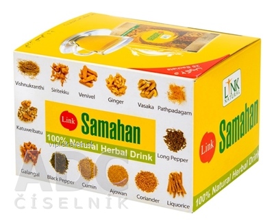 oah0ah0_400x400 Link Natural SAMAHAN ajurvédsky prehrievací instantný nápoj, vrecúška (po 4 g) 1x25 ks – Obrázok 1