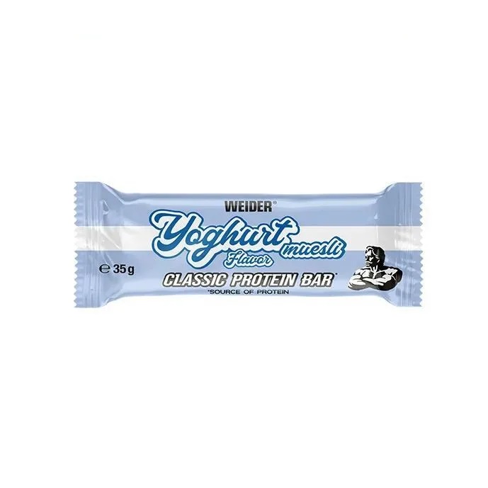 wde-fitness-bar-35-g-jogurt-musli-1869 WEIDER Classic protein bar 35 g – Obrázok 1