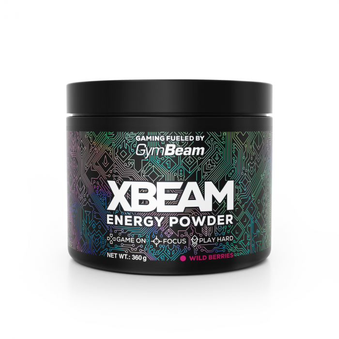 xbeam_powder_wild_berries_360_g_gymbeam Energy Powder - XBEAM – Obrázok 1