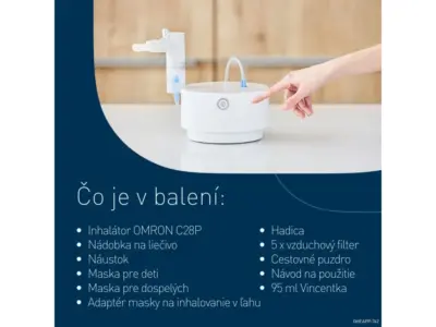 OMRON C28P inhalátor – Obrázok 4