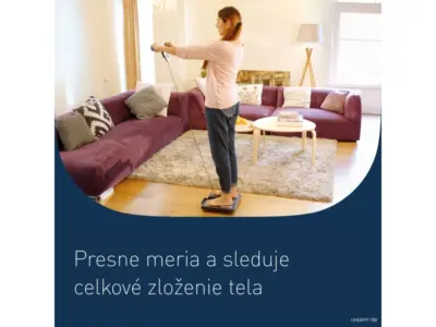 OMRON BF-511 digitálna váha s telesnou analýzou, modrá – Obrázok 6