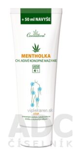 Cannaderm MENTHOLKA chladivé konopné mazanie 1x250 ml
