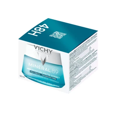 VICHY MINERAL 89 48H hydratačný zmatňujúci sorbet 50 ml – Obrázok 2