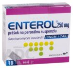 Enterol 250 mg prášok na perorálnu suspenziu 10 vreciek – Obrázok 2