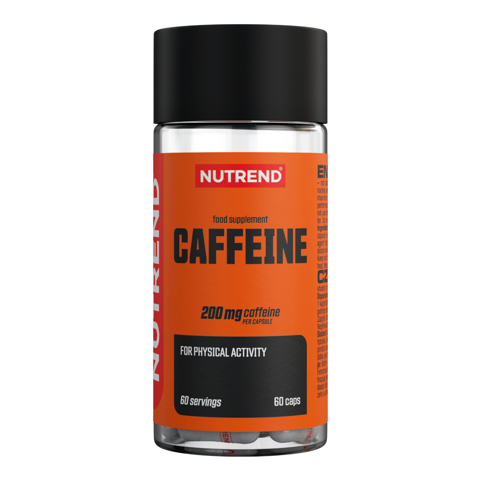 caffeine-caps-1134 Nutrend CAFFEINE 60 kapsúl – Obrázok 1