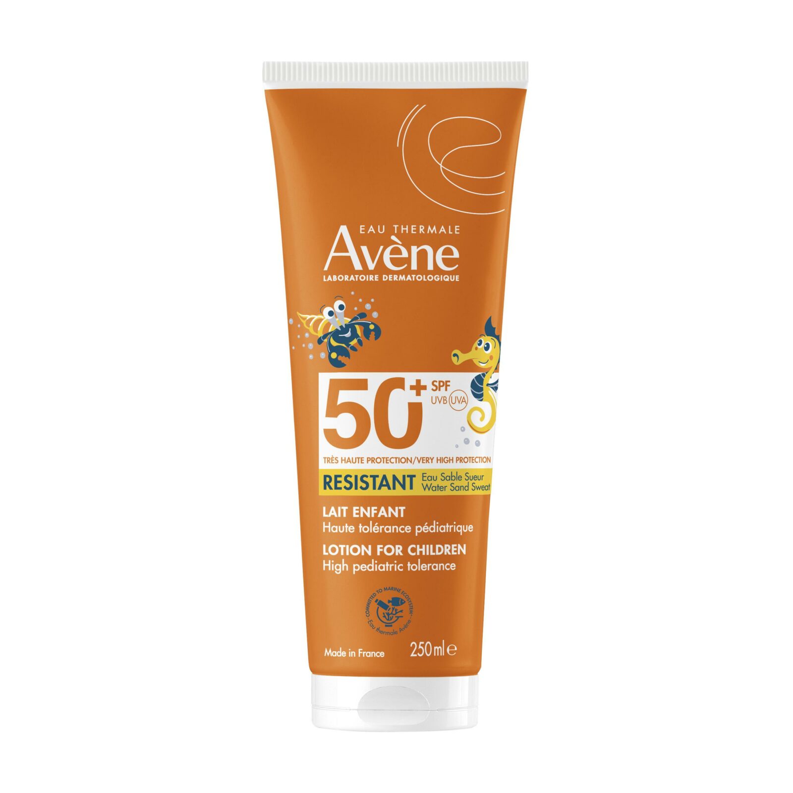 AVÈNE SUN RESISTANT Mlieko pre deti SPF 50+ 250 ml – Obrázok 1